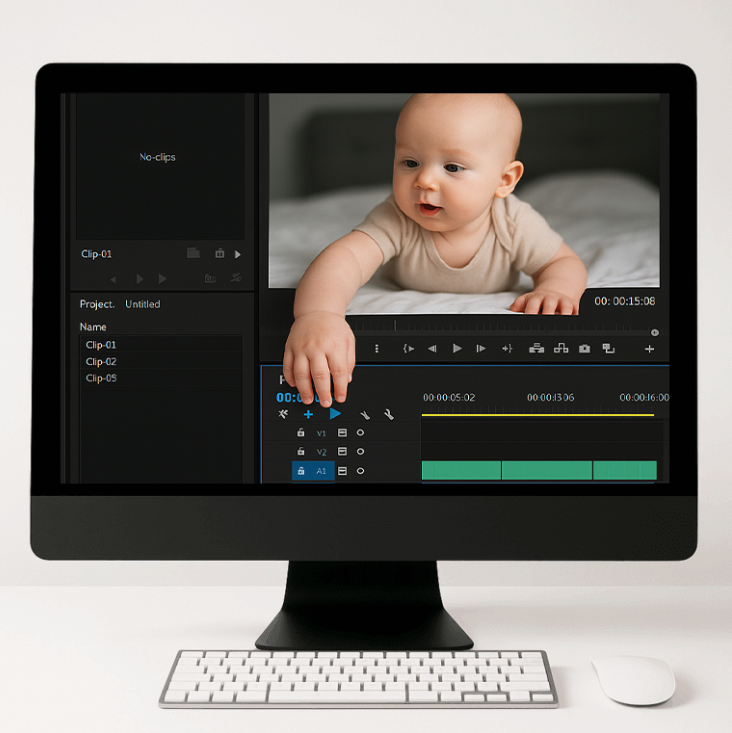 עריכת וידאו לפי קצב