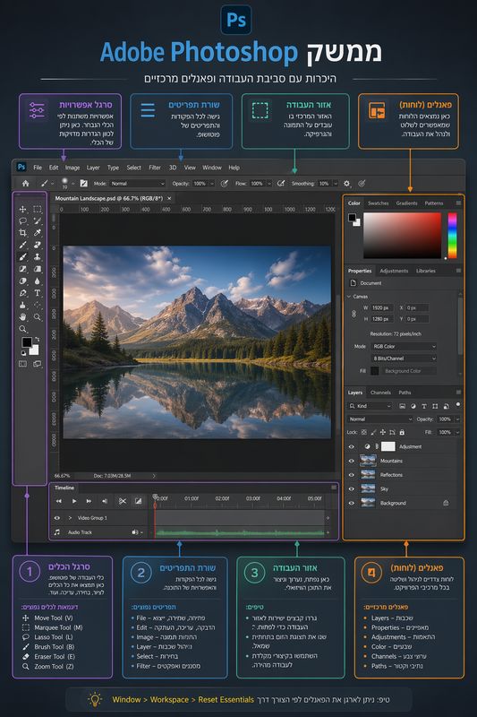 דף עבודה פוטושופ GPT