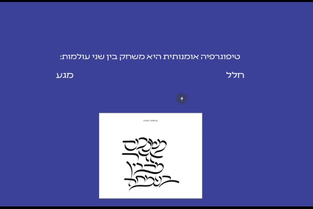 טיפוגרפיה 1 /// (יסודות, מגע, חלל וקומפוזיציה) – תמונה 4